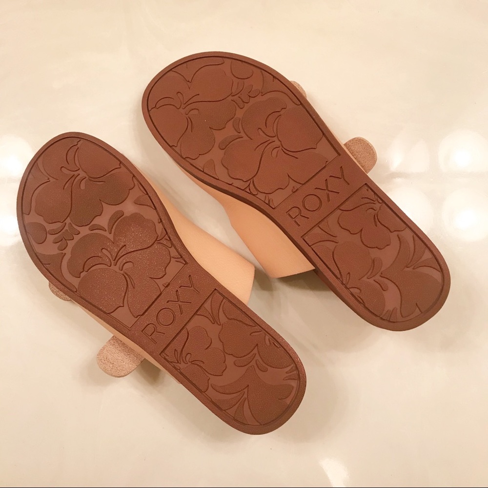 Roxy Neena Sandals with Buckle in Blush Tan Size 7 - Picture 5 of 9